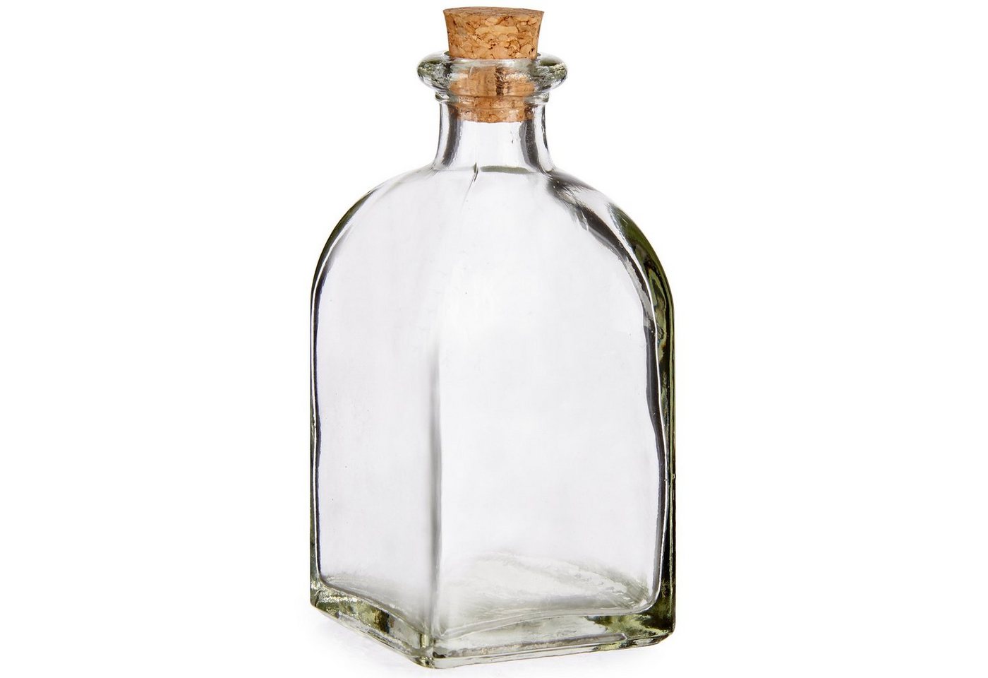 Annastore Vorratsglas Flaschen aus Glas mit Deckel aus Kork - Essigspender - Ölspender, Glasflasche mit Korken von Annastore