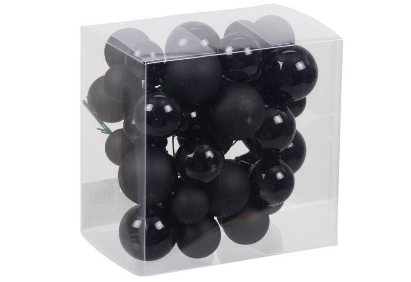 Annastore Weihnachtsbaumkugel 115629 - Bündel aus Glaskugeln an Draht - Spiegelbeeren - Ø 2-3 cm, Weihnachtsdeko, Baumkugeln an Draht Annastore Weihnachtsbaumkugel 115629 - Bündel aus Glaskugeln an Draht - Spiegelbeeren - Ø 2-3 cm, Weihnachtsdeko, Baumkugeln an Draht von Annastore