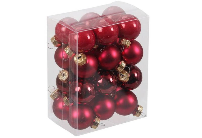 Annastore Weihnachtsbaumkugel Kleine Baumkugeln aus Glas Ø 2 cm/3 cm - Christbaumkugeln, Baumschmuck, Christbaumschmuck von Annastore