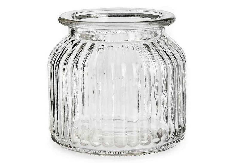 Annastore Windlicht 12 x Windlichter aus Glas - Glaswindlichter - große Teelichter von Annastore