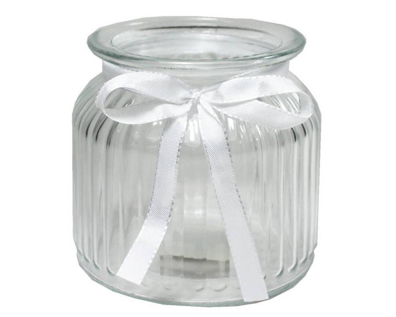 Annastore Windlicht 12 x Windlichter aus Glas - Glaswindlichter - große Teelichter von Annastore