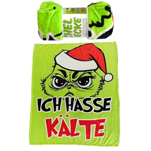 Kuscheldecke flauschig 130 x 160 cm Festtags-Muffel - Sofadecke Anti Weihnachten - Fleecedecke Ich hasse Weihnachten - Wohndecke Weihnachtshasser - Anti Weihnacht Fleecedecke Farbe Ich Hasse Kälte Kuscheldecke flauschig 130 x 160 cm Festtags-Muffel - Sofadecke Anti Weihnachten - Fleecedecke Ich hasse Weihnachten - Wohndecke Weihnachtshasser - Anti Weihnacht Fleecedecke Farbe Ich Hasse Kälte von Annastore