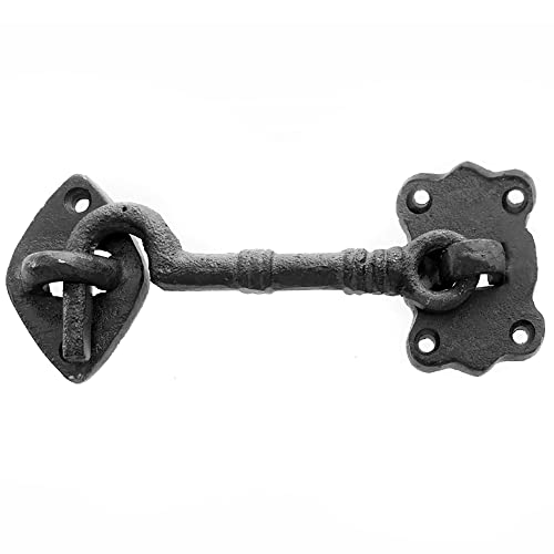 Türriegel aus Gusseisen im Vintage Look - Schlossriegel - Türschlossriegel - (Türriegel L 14,5 cm) von Annastore