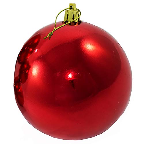Weihnachtskugeln aus Kunststoff für den Außenbereich - wetterfest und frostsicher - EXTRA ROBUST STABILE AUFHÄNGUNG Große Christbaumkugeln für Draußen Größe 4 x Ø 15 cm Weihnachtskugeln aus Kunststoff für den Außenbereich - wetterfest und frostsicher - EXTRA ROBUST STABILE AUFHÄNGUNG Große Christbaumkugeln für Draußen Größe 4 x Ø 15 cm von Annastore