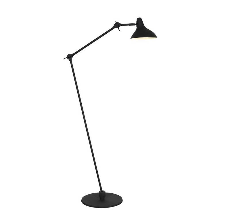 Steinhauer LIGHTING LED Leselampe, Leuchtmittel nicht inklusive, Standlampe Stehleuchte Wohnzimmerleuchte schwarz Beistelllampe von Steinhauer LIGHTING