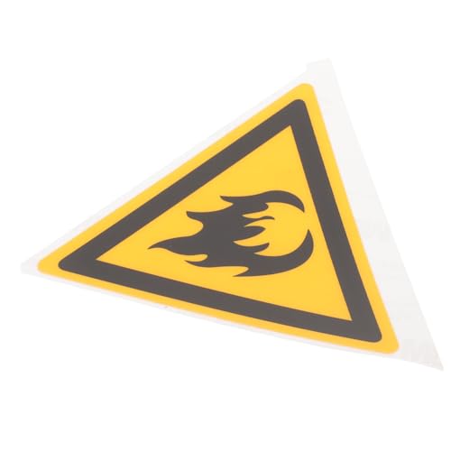 Anneome 1 Blatt Flammensicheres Warnschild für und Langlebig für Fabriken und Orte von Anneome