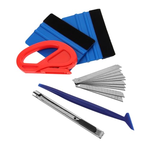 Anneome 1 Set Fensterfolie Tapeten Werkzeug Tapeten Set Tapeten Glättungs Werkzeug Set Tapeten Handwerkzeuge Fenstertönungs Installationsset Tapeten Rakel Tönungs Werkzeug Set von Anneome