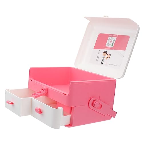 Anneome Aufbewahrungsbox Aus Haushalt Lagerung Fall Mit Deckeldesign Großes Fassungsvermögen Für Stillartikel Und Babyartikel Sortierbox Für Organisation von Anneome
