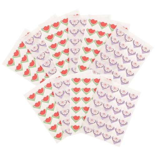 Anneome 10 Blatt Fotoecken Aufkleber für Scrapbook und Fotoalben Selbstklebend Papier und Langlebig mit Obst Motiven Wassermelone Lila für Kreative DIY Projekte Anneome 10 Blatt Fotoecken Aufkleber für Scrapbook und Fotoalben Selbstklebend Papier und Langlebig mit Obst Motiven Wassermelone Lila für Kreative DIY Projekte von Anneome