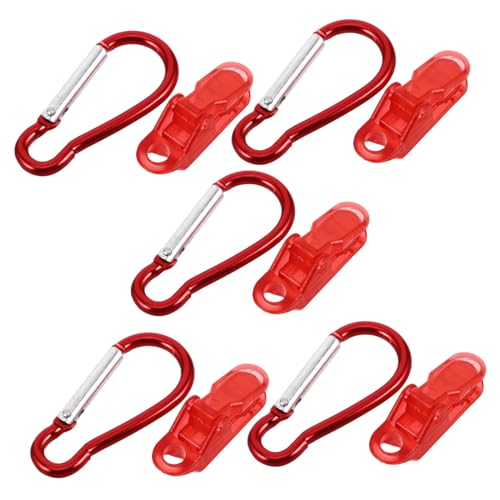 Anneome 10 Stück Teiliges Robuste Zeltklammern aus Langlebigem PC Material Wasserfest mit Alligator Klemmen und Haken Winddicht Tragbar für Auto Camping für Planen Markisen Wohnmobile und Anneome 10 Stück Teiliges Robuste Zeltklammern aus Langlebigem PC Material Wasserfest mit Alligator Klemmen und Haken Winddicht Tragbar für Auto Camping für Planen Markisen Wohnmobile und von Anneome