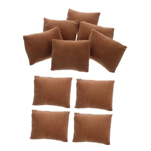 Anneome 10 Stück Teiliges Uhrenkissen Weiches Schmuckdisplay Kissen Vielseitig Einsetzbar als Uhren Armbandhalter Stabiler Formschutz Kompakt und Tragbar für Reise und Aufbewahrung von Anneome