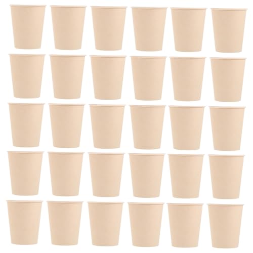 Anneome 100 Stück Einweg Pappbecher für Heiße und Kalte Getränke Dickes Papier Vielseitig für Kaffee Saft Bier Natürliche Farbe Robuste Qualität Geeignet für Büro und Zuhause Anneome 100 Stück Einweg Pappbecher für Heiße und Kalte Getränke Dickes Papier Vielseitig für Kaffee Saft Bier Natürliche Farbe Robuste Qualität Geeignet für Büro und Zuhause von Anneome