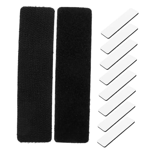 Anneome 100 Stück Klettband Selbstklebend Starke Nylon Sofafixierung für Teppiche Möbel und Haushaltsanwendungen Einfach Zuzuschneiden und Anzuwenden von Anneome