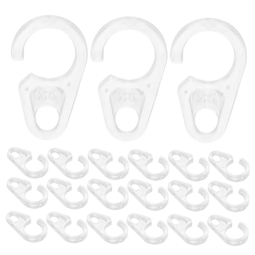 Anneome 100 Stück Transparente Vorhanghaken mit Clips für Holz Metallvorhangschienen Reibungsloses Gleiten Einfach zu Montieren für Badezimmer Küche und Fensterdekoration Anneome 100 Stück Transparente Vorhanghaken mit Clips für Holz Metallvorhangschienen Reibungsloses Gleiten Einfach zu Montieren für Badezimmer Küche und Fensterdekoration von Anneome