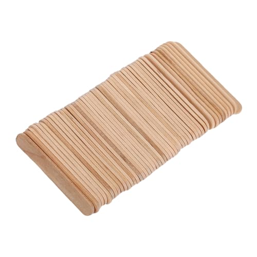 Anneome 1000 Stück Teiliges Holz-Bastelset Natürliche Holzstäbchen Robust Glatt Vielseitig für DIY Projekte Modellbau Cake Pop Lollipop Sticks Kreative Schulprojekte von Anneome