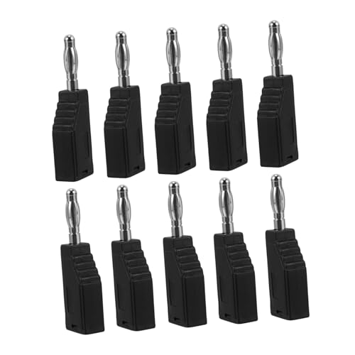 Anneome 10Stücke Bananenstecker mit Abnehmbarem Design Draht Sicherheitsstecker für Einfache Verbindung Trennung Elektronik Geräten Starke Leitfähigkeit Anneome 10Stücke Bananenstecker mit Abnehmbarem Design Draht Sicherheitsstecker für Einfache Verbindung Trennung Elektronik Geräten Starke Leitfähigkeit von Anneome