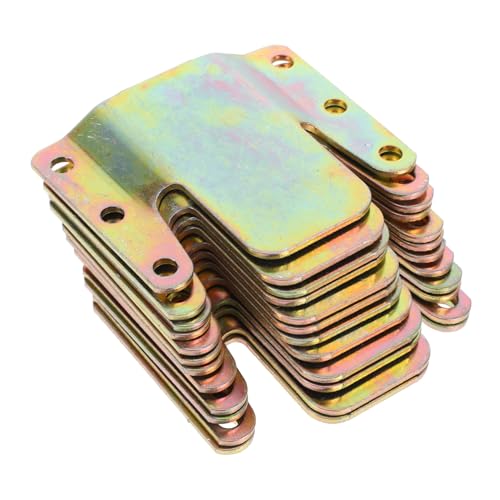 Anneome 12 Stück Sofa-anschluss Möbelverbinder Im Sofa-pin-Stil Halten Sie Die Sofagarnitur Zusammen Snap-Couch-Clips Möbelbefestigungsanschluss Couchhaken Rostfreier Stahl von Anneome
