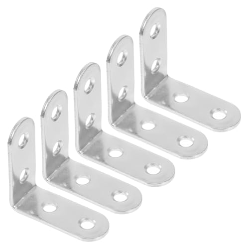 Anneome 16 Stück Teiliges Metall für Möbelreparatur Robuste Eckhalterungen zur Verstärkung von Holz möbeln Inklusive Schrauben für Tische Stühle Schränke Einfache Montage Vielseitig Anneome 16 Stück Teiliges Metall für Möbelreparatur Robuste Eckhalterungen zur Verstärkung von Holz möbeln Inklusive Schrauben für Tische Stühle Schränke Einfache Montage Vielseitig von Anneome