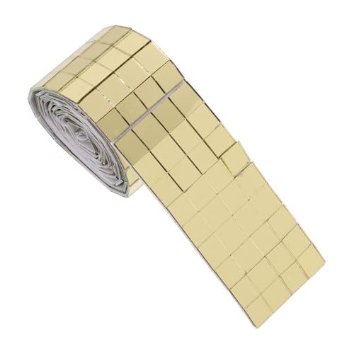 Anneome 1Rolle Selbstklebende Mini Spiegel Mosaikfliesen Mosaik Wandaufkleber für Kreative DIY Dekorationen Wasserfest und Geruchlos für Küche Bad und Schlafzimmer Anneome 1Rolle Selbstklebende Mini Spiegel Mosaikfliesen Mosaik Wandaufkleber für Kreative DIY Dekorationen Wasserfest und Geruchlos für Küche Bad und Schlafzimmer von Anneome