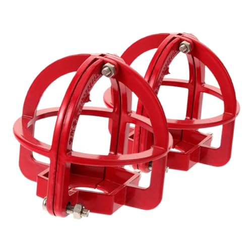 Anneome 2 STK. Sprinklerkopfschutz Feuersprinkler Schutzkäfig Langlebig Robust für Feuerprävention und Rauchmelder Geeignet für Trockenbau Verhindert Beschädigung und Fehlalarme bei von Anneome