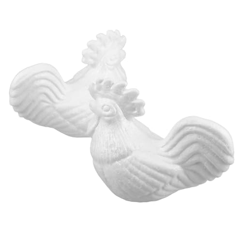 Anneome 2 Stück DIY Schaumstoff Hahn Bastelset für Große Hühnermodelle für Kreative und Bastelaktivitäten Sichere Kunstmaterialien für Familie und Anneome 2 Stück DIY Schaumstoff Hahn Bastelset für Große Hühnermodelle für Kreative und Bastelaktivitäten Sichere Kunstmaterialien für Familie und von Anneome