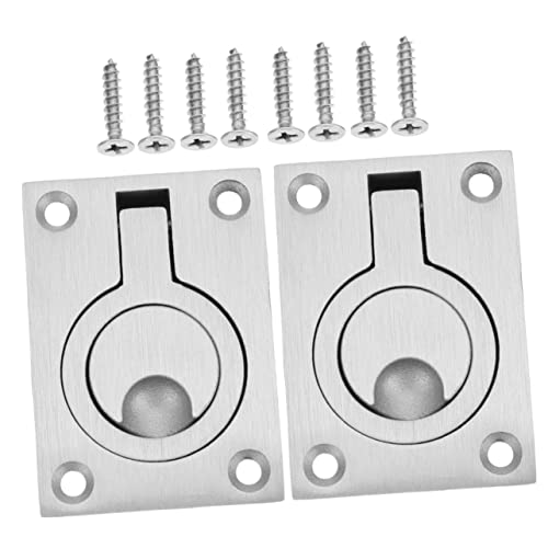 Anneome 2 Stück Flush Pulls Latch Boot Einbaugriff für Decks und Kabinentüren Rostfrei Installieren Geeignet für Boote und Wohnmobile Anneome 2 Stück Flush Pulls Latch Boot Einbaugriff für Decks und Kabinentüren Rostfrei Installieren Geeignet für Boote und Wohnmobile von Anneome