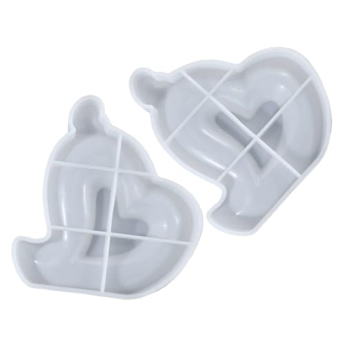 Anneome 2 Stück Herz Kerzen und Seifenform für DIY Aromatherapie und Gips für Valentinstag Kreative Bastelprojekte und Familienaktivitäten Anneome 2 Stück Herz Kerzen und Seifenform für DIY Aromatherapie und Gips für Valentinstag Kreative Bastelprojekte und Familienaktivitäten von Anneome