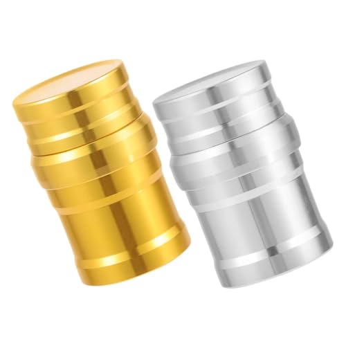 Anneome 2 Stück Mini Alkohollampe aus Aluminiumlegierung Kompakter Robuster Alkoholbrenner für Camping Laborheizung Vielseitiges Outdoor Heizgerät Leicht Transportierbar Rostfrei Silber Anneome 2 Stück Mini Alkohollampe aus Aluminiumlegierung Kompakter Robuster Alkoholbrenner für Camping Laborheizung Vielseitiges Outdoor Heizgerät Leicht Transportierbar Rostfrei Silber von Anneome