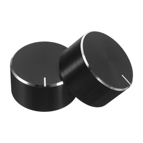 Anneome 2 Stück Potentiometer Drehknopf Kunststoff für Lichtschalter Dimmer Gitarre Radio Lautstärke Steuerung Präzise Lichtdimmung Einfache Bedienung Vielseitig Einsetzbar von Anneome