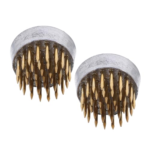 Anneome 2stücke Blumenfrosch Für Arrangements Blumennadelhalter Für Vase Blumenarrangement-befestigungswerkzeug Blumenstielhalter Blumendesign-zubehör Für Kunstblumen von Anneome