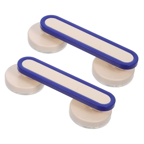 Anneome 2 Stück Saugnapf-griffe für Glas Schiebetüren Rutschfeste Bad Küchenschrankgriffe Kompakte Wartungsarme Saughandgriffe für Fenster Kühlschrank und Multifunktional Anneome 2 Stück Saugnapf-griffe für Glas Schiebetüren Rutschfeste Bad Küchenschrankgriffe Kompakte Wartungsarme Saughandgriffe für Fenster Kühlschrank und Multifunktional von Anneome