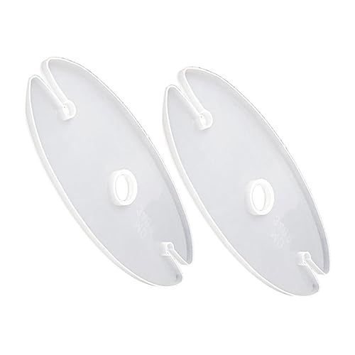 Anneome 2 Stück Silikonform für Weinglas Halter Ovaler Untersetzer DIY Weinkrug Ablage Vielseitige Epoxidharz Mould für Partys und Tägliche Nutzung von Anneome