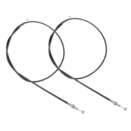 Anneome 2 Stück Teiliges Ersatz Recliner Kabel Verstärktes Edelstahl Kunststoffmaterial Langlebig und Installieren Geeignet für Friseurstühle mit Gummibasis Schneller Austausch für von Anneome