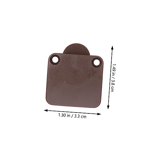 Anneome 2 Stück Teiliges Touch Tür Lichtschalter Automatischer Kabinett Lichtschalter mit Schraubenbefestigung Elektrischer Türkontrollschalter für Möbel Schrankbeleuchtung Braun von Anneome