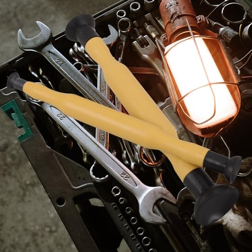 Anneome 2 Stück Teiliges Ventilschleifwerkzeug für Auto Motorradventile Verschleißfest Kompakt Langlebig Vielseitig Einsetzbar für Professionelle Motorreparaturen und DIY anwendungen von Anneome