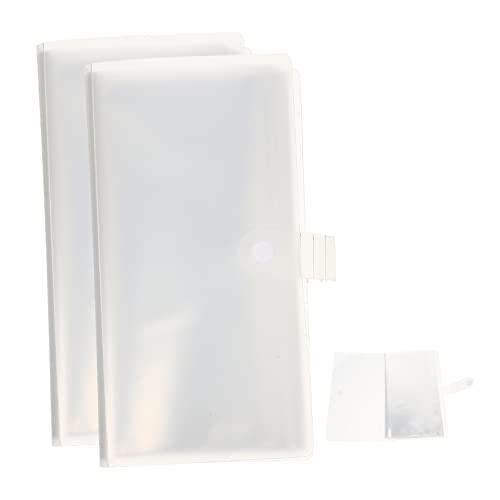 Anneome 2 Stück Ticket Sammelalbum für Kinokarten und Reisen Transparentes Notizbuch für Fotos und Quittungen Kartenplätze für Theaterliebhaber und Sammler Anneome 2 Stück Ticket Sammelalbum für Kinokarten und Reisen Transparentes Notizbuch für Fotos und Quittungen Kartenplätze für Theaterliebhaber und Sammler von Anneome