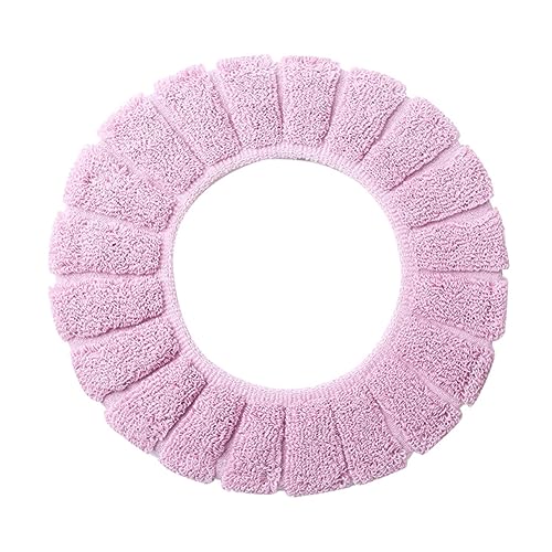 Anneome 2 Stücke Toilettenmatte damengeschenke toilettenauflage Toilet mat stallmatten toiletten Auflage toilettendeckel universeller WC-Sitzbezug Toilettenkissen WC-Sitzkissen Blue von Anneome