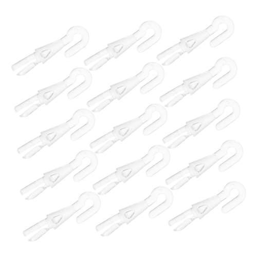 Anneome 20 Stück Blinden Wand Ersatzhaken Transparente Verbindungsteile für Jalousien Ergonomisches Fragezeichen Design für Präzise Lichtsteuerung und Einfache Handhabung Anneome 20 Stück Blinden Wand Ersatzhaken Transparente Verbindungsteile für Jalousien Ergonomisches Fragezeichen Design für Präzise Lichtsteuerung und Einfache Handhabung von Anneome