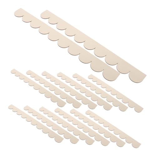 Anneome 20 Stück Holz Türverkleidung DIY Türbordüre Wandschrank Holzverkleidung Holz Wellenkantenrahmen DIY Schrankverkleidung Wellenkantenverkleidung Gewellte Holzbordüre Anneome 20 Stück Holz Türverkleidung DIY Türbordüre Wandschrank Holzverkleidung Holz Wellenkantenrahmen DIY Schrankverkleidung Wellenkantenverkleidung Gewellte Holzbordüre von Anneome