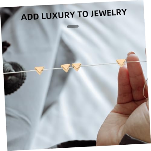 Anneome 20 Stück Isolationsperlen Schmuck Metall Dreieckperlen Dreieck Bastelperlen Dreieckige Lose Perlen Armbandherstellungsperlen Dreieckperlen Zum Basteln Armbandperlen Anneome 20 Stück Isolationsperlen Schmuck Metall Dreieckperlen Dreieck Bastelperlen Dreieckige Lose Perlen Armbandherstellungsperlen Dreieckperlen Zum Basteln Armbandperlen von Anneome