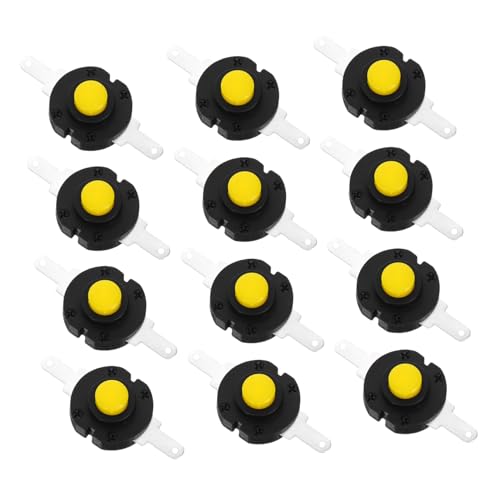 Anneome 20 Stück Selbstsichernder Drucktastenschalter für Taschenlampen Robuster Mikroschalter für Zuverlässige Beleuchtung Notfällen Kompatibel mit Verschiedenen Modellen Anneome 20 Stück Selbstsichernder Drucktastenschalter für Taschenlampen Robuster Mikroschalter für Zuverlässige Beleuchtung Notfällen Kompatibel mit Verschiedenen Modellen von Anneome