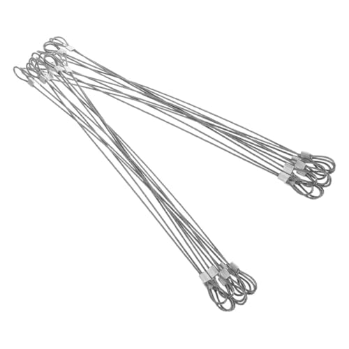 Anneome 20 Stück Sicherheitskabel aus mit Schlaufen Multifunktionale Drahtseile für Zuhause Baustellen und Antidrop Design für Maximalen Schutz Vielseitig Einsetzbar für Unterschiedliche Anneome 20 Stück Sicherheitskabel aus mit Schlaufen Multifunktionale Drahtseile für Zuhause Baustellen und Antidrop Design für Maximalen Schutz Vielseitig Einsetzbar für Unterschiedliche von Anneome