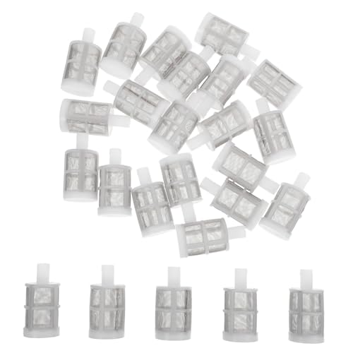 Anneome 25 Stück Teiliges Wasserpumpen-siebfilter mit Mikroporösem Filtermaterial Langlebiger Membranpumpe Effizienter Wasserfilter für Sprüher Landwirtschaft und Gartenbewässerung Anneome 25 Stück Teiliges Wasserpumpen-siebfilter mit Mikroporösem Filtermaterial Langlebiger Membranpumpe Effizienter Wasserfilter für Sprüher Landwirtschaft und Gartenbewässerung von Anneome