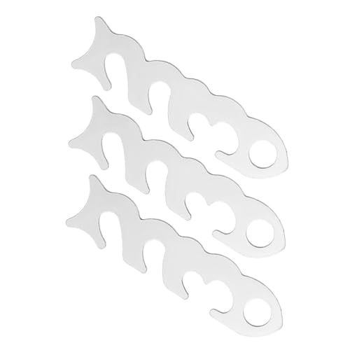 Anneome 3 Stück Edelstahl Seilspanner Zeltleinenversteller Camping Zubehör Vielseitig Robust Wetterfest für Zelte Pavillons Outdoor Ausrüstung Anneome 3 Stück Edelstahl Seilspanner Zeltleinenversteller Camping Zubehör Vielseitig Robust Wetterfest für Zelte Pavillons Outdoor Ausrüstung von Anneome