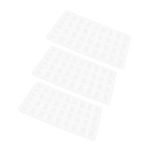 Anneome 3stücke Ziegelformen Miniatur-ziegelform Mauerziegelform Weiche Silikonform Für Puppenhaus-minigarten Bausteinzubehör Landschaftsbauzubehör von Anneome