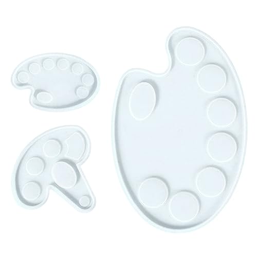 Anneome 3 Stück Teiliges Silikonform für DIY Epoxidharz Vielseitige Gießformen für Handwerk und Heimdekoration und Langlebig für Kreative Projekte von Anneome