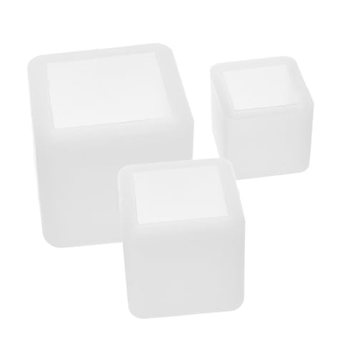 Anneome 3 Stück Transparente Silikon Würfel-formen Tiefe Quadratische Resin Gießformen Hitzebeständig Wiederverwendbar Vielseitig für Epoxidharz Bastelprojekte Wie Blumen Kerzen DIY Anneome 3 Stück Transparente Silikon Würfel-formen Tiefe Quadratische Resin Gießformen Hitzebeständig Wiederverwendbar Vielseitig für Epoxidharz Bastelprojekte Wie Blumen Kerzen DIY von Anneome