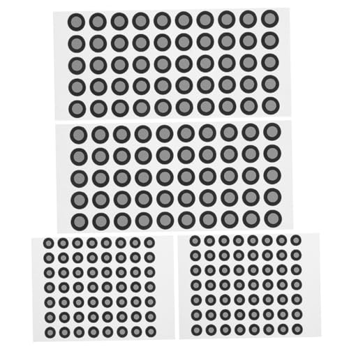Anneome 4 Blätter Scanner Reflektierende Tracking Dots Aufklebbar Präzise Positionierung für Handheld Scanner Kompatibel mit Shining Industrie Medizin Animation von Anneome