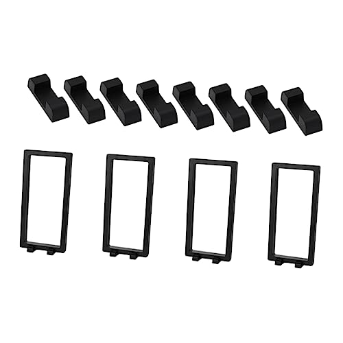 Anneome 4 Sätze Schwebender Pe Folien Rahmen Schmuck und Münzdisplay mit Stützfüßen Staubdicht Kratzfest Dekorativ für Schreibtisch und Vitrine Anneome 4 Sätze Schwebender Pe Folien Rahmen Schmuck und Münzdisplay mit Stützfüßen Staubdicht Kratzfest Dekorativ für Schreibtisch und Vitrine von Anneome