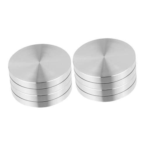 Anneome 4 Stück Aluminium Drehbare Tortenplatte mit Rotierender Basis für Kuchendekoration Desserts Gebäck Langlebig Vielseitig für Backprojekte Anneome 4 Stück Aluminium Drehbare Tortenplatte mit Rotierender Basis für Kuchendekoration Desserts Gebäck Langlebig Vielseitig für Backprojekte von Anneome